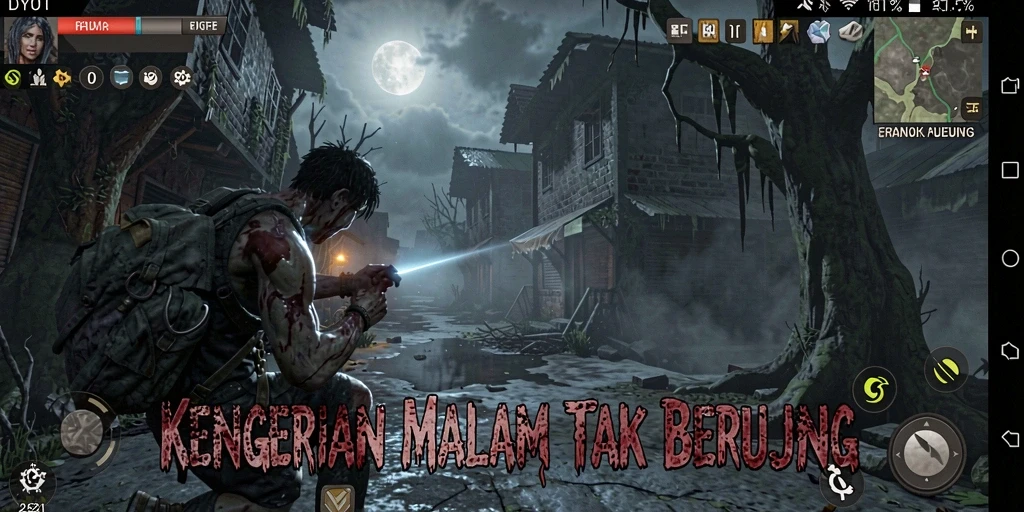Gameplay menegangkan DYO1 yang menguji keberanian dan refleks Anda.