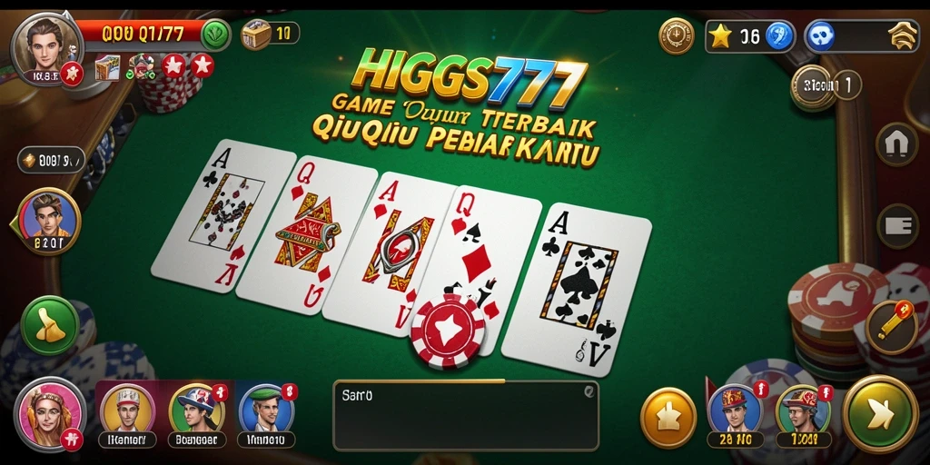 Gameplay seru dan kompetitif di HIGGS777.