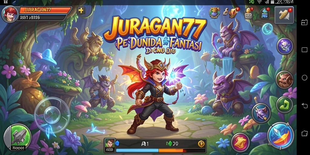 Tampilan gameplay petualangan seru di JURAGAN77 yang menantang.