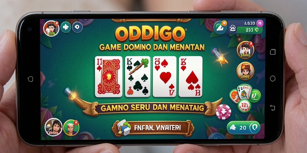 Tampilan gameplay ODDIGO yang seru dan kompetitif.