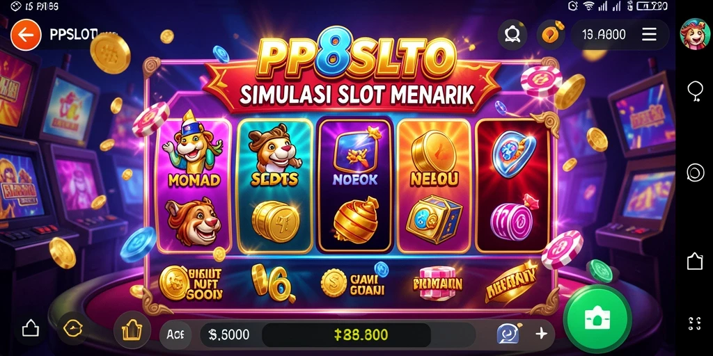 Tampilan menawan dari gameplay PP8SLOT yang mengasyikkan.