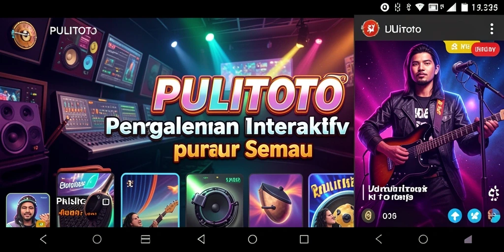 Tampilan gameplay PULITOTO yang menarik dan interaktif.
