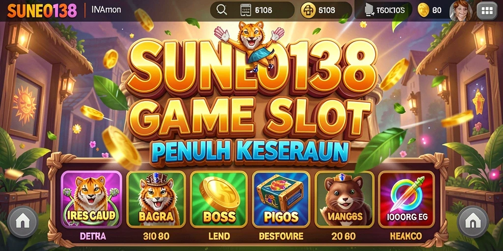 Tampilan menarik gameplay Slot SUNEO138 yang seru.