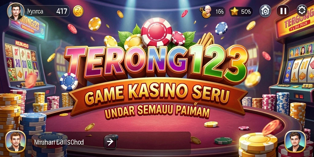 Screenshot gameplay Kasino TERONG123 yang menampilkan momen seru.