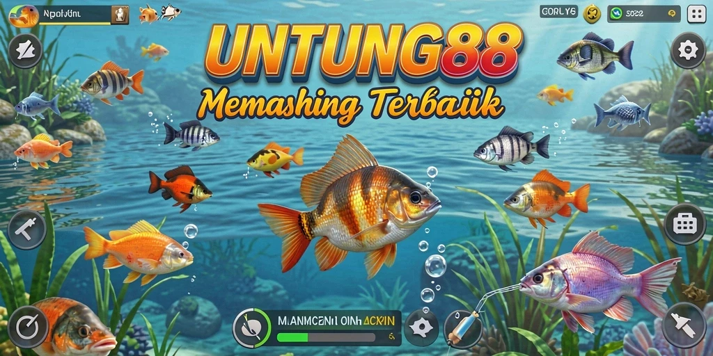 Gameplay Fishing UNTUNG88 yang seru dan menantang dengan grafis menawan.